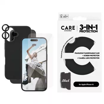 3-in-1 komplekt PanzerGlass CARE by Fashion iPhone 16
