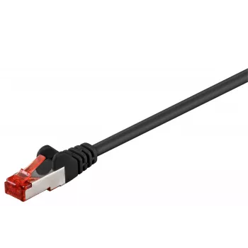 Microconnect B-FTP60025S võrgukaabel Must 0,25 m Cat6 F/UTP (FTP)