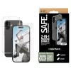 PanzerGlass SAFE. by ® 2-in-1 kaitsekomplekt iPhone 16, Apple, Apple - iPhone 16, Kuiv paigaldus, Kriimustuskindel, Löögikindel, Läbipaistev, 1 tk