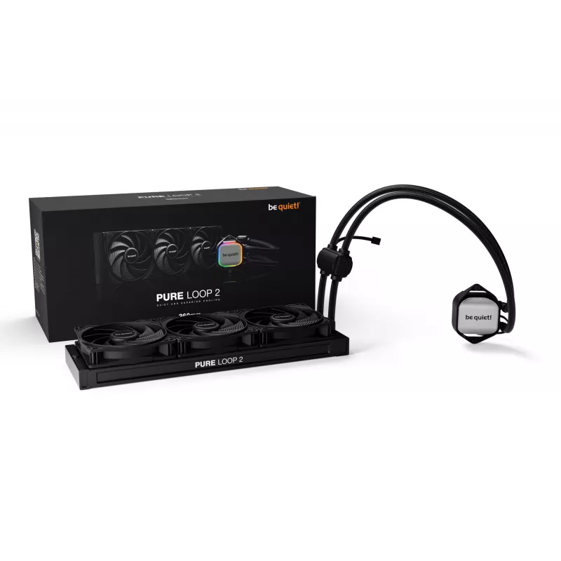 be quiet! Pure Loop 2 | 360mm protsessori universaalne vedelikjahutus 12 cm must 1 tk
