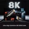 HDMI kaabel Unitek C11085GY01-20M 20 m HDMI 2.1 48 Gbit/s 4K@144Hz 8K@60Hz Must