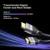 HDMI-kaabel UNITEK C11086GY01-2M 2m 48 Gbit/s ARC Must Hall