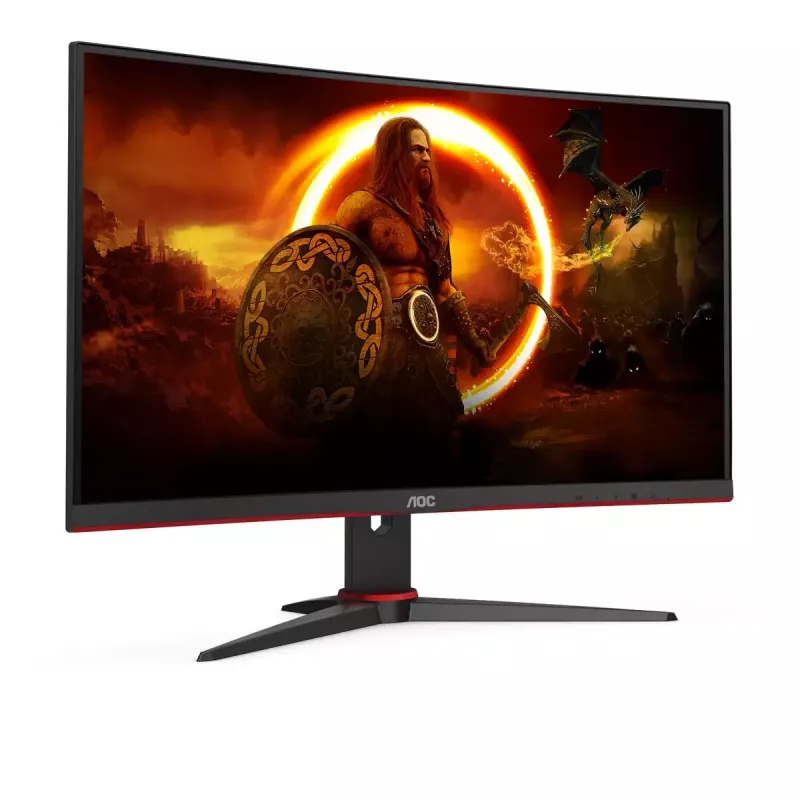 AOC G2 C27G2E/BK arvutimonitor 68,6 cm (27 tolli) 1920 x 1080 pikslit Full HD must, punane