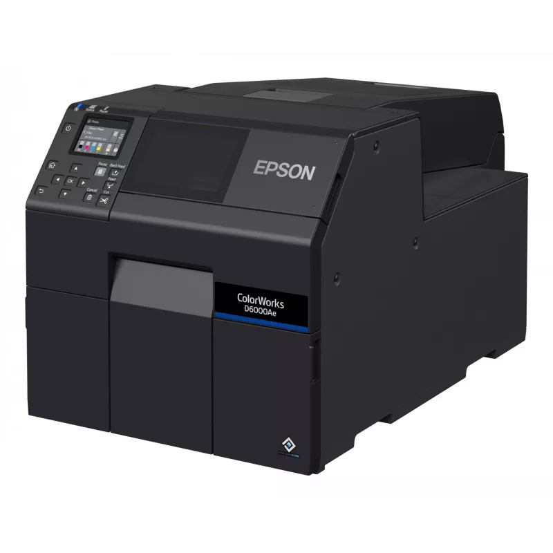 Epson ColorWorks D6000Ae etiketiprinter termosülekanne Värviline 1200 x 1200 DPI 119 mm/s Juhtmega Ethernet LAN