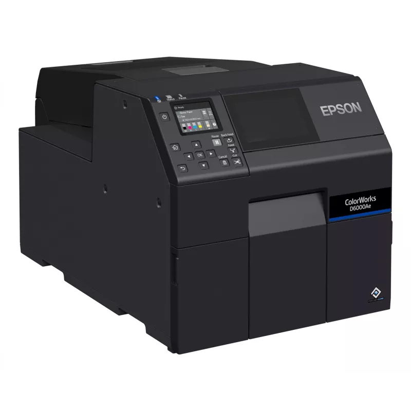 Epson ColorWorks D6000Ae etiketiprinter termosülekanne Värviline 1200 x 1200 DPI 119 mm/s Juhtmega Ethernet LAN