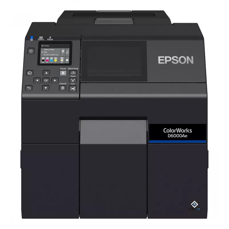 Epson ColorWorks D6000Ae etiketiprinter termosülekanne Värviline 1200 x 1200 DPI 119 mm/s Juhtmega Ethernet LAN