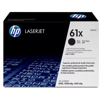 HP 61X suure saagikusega must originaal LaserJet toonerikassett 1 tk