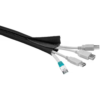 Microconnect CABLESOCK kaablihülss must