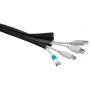 Microconnect CABLESOCK kaablihülss must