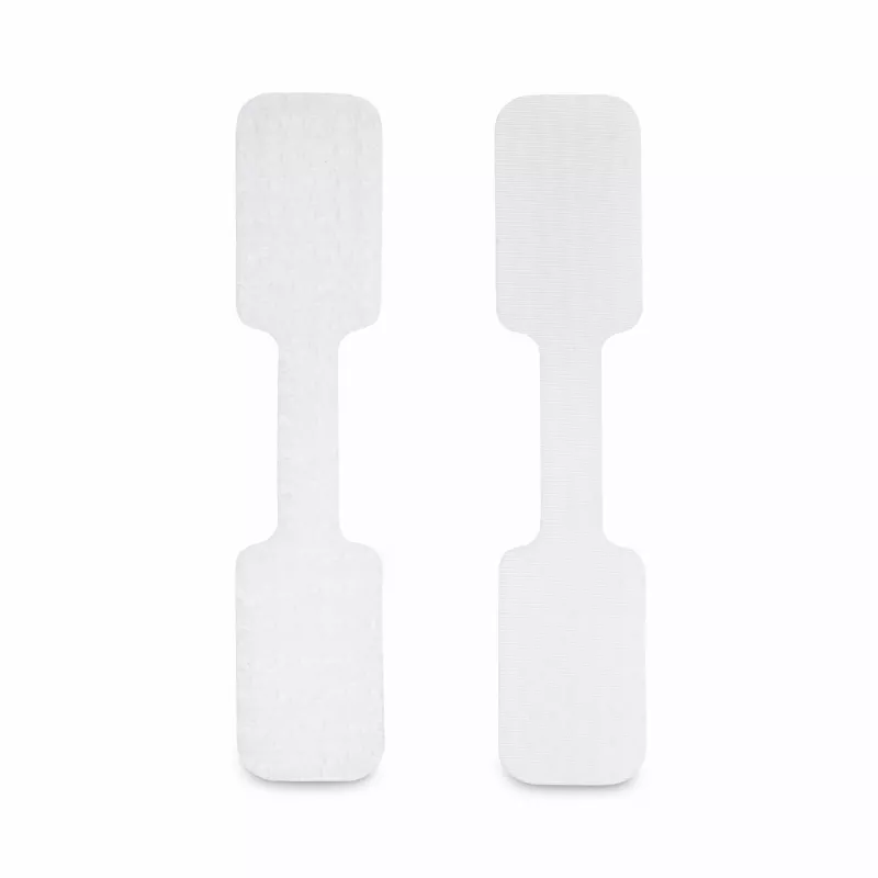 StarTech.com 3,5 tolli (9 cm) kaablisildid, 100 tk pakk, valge, konks-konksu kinnitusega kaablisildid, kirjutatavad juhtmesildid kaablihalduseks, juhtme tuvastussildid