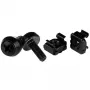 StarTech.com M5 x 12mm - kruvid ja puurimutrid - 100 tk pakend, must