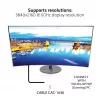 CLUB3D USB Type C + HDMI™ + MiniDisplayPort™ 1.2 to HDMI™ 4K60Hz HDR M/M aktiivne adapter 32AWG