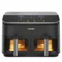 Cosori Dual Basket Chef Edition Double 8,5 L Eraldiseisev 1750 W Kuumõhufritüür Must, Hõbedane
