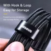 Baseus Cafule USB-kaabel USB 2.0 2 m USB C Must
