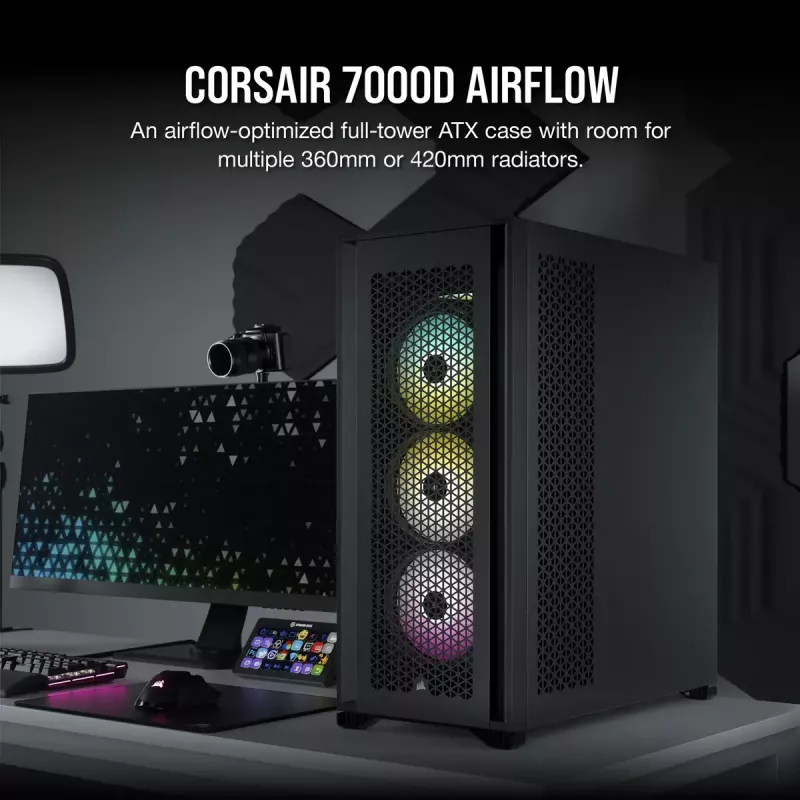 PC Case Corsair 7000D Airflow Full Tower Must