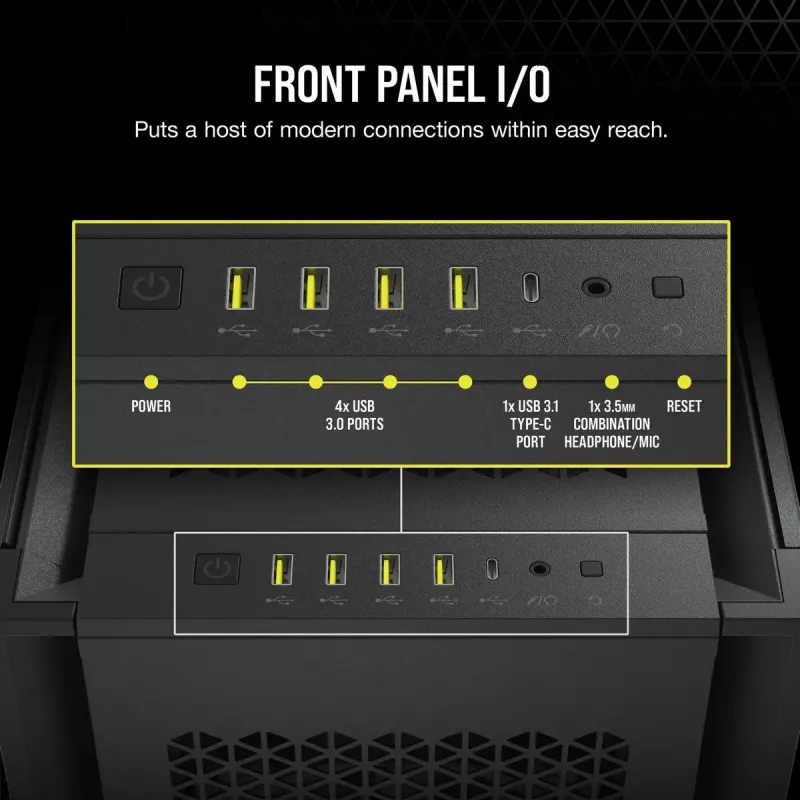 PC Case Corsair 7000D Airflow Full Tower Must