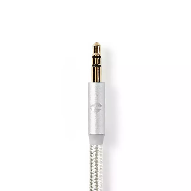 Nedis CCTB39940AL10 Lightning-kaabel 1 m alumiiniumist 3,5 mm pistikuga