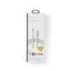 Nedis CCTB39940AL10 Lightning-kaabel 1 m alumiiniumist 3,5 mm pistikuga