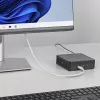 StarTech.com 6ft (2m) USB-C to DisplayPort 1.2 kaabel, Bidirectional, 4K 60Hz, Valge Video Adapter Cord for Apple MacBook Pro / Air M1 M2 M3 M4, Mac Mini / Studio, Thunderbolt Ühilduv