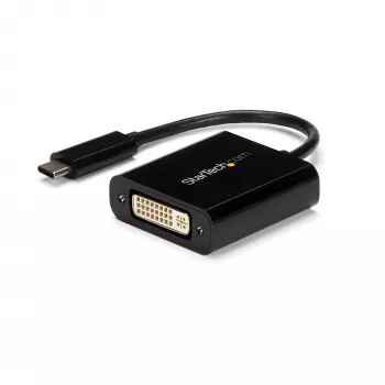StarTech.com USB-C DVI-adapter - Must - 1920x1200 - USB USB-C videomuundur teie DVI-D ekraani/monitori/projektori jaoks - Täiendatud versioon on CDP2DVIEC