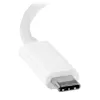 StarTech.com USB-C DVI-adapter - valge, 3.2 Gen 2 (3.1 Gen 2), USB USB-C, DVI väljund, 1920 x 1200 pikslit
