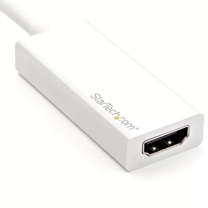 StarTech.com USB-C HDMI-adapter - Valge - 4K 60Hz, USB USB-C, HDMI-väljund, 3840 x 2160 pikslit