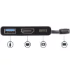 StarTech.com USB-C mitmepordiadapter HDMI-ga - USB 3.0 port - 60W PD - Must