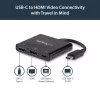 StarTech.com USB-C mitmepordiadapter HDMI-ga - USB 3.0 port - 60W PD - Must