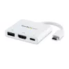 StarTech.com USB-C mitmeportadapter HDMI-ga - USB 3.0 port - 60W PD - Valge