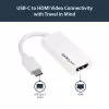 StarTech.com USB-C–HDMI-adapter 4K 30 Hz – valge