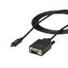 StarTech.com 6ft/2m USB C to VGA kaabel - 1920x1200/1080p USB USB-C VGA videoaktiivne adapterkaabel - Thunderbolt 3 ühilduv - Sülearvuti VGA monitori/projektoriga - DP Alt Mode HBR2