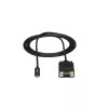 StarTech.com 6ft/2m USB C to VGA kaabel - 1920x1200/1080p USB USB-C VGA videoaktiivne adapterkaabel - Thunderbolt 3 ühilduv - Sülearvuti VGA monitori/projektoriga - DP Alt Mode HBR2