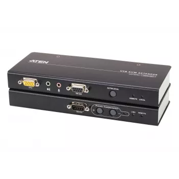 ATEN USB VGA KVM-pikendaja heli ja RS-232-ga (200 m)