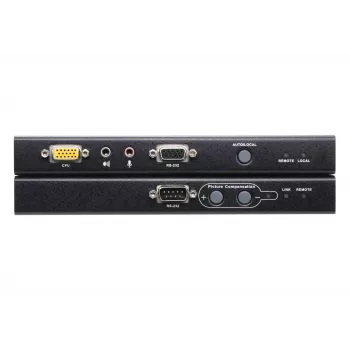 ATEN USB VGA KVM-pikendaja heli ja RS-232-ga (200 m)