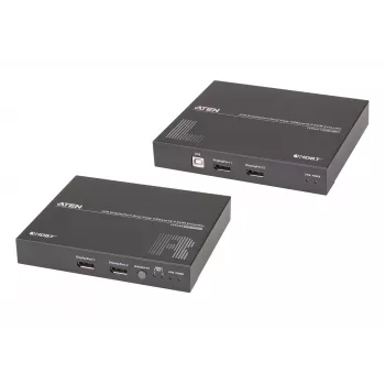 ATEN USB DisplayPort Dual View HDBaseT™ 2.0 KVM Extender (4K@100m ühe vaate korral)
