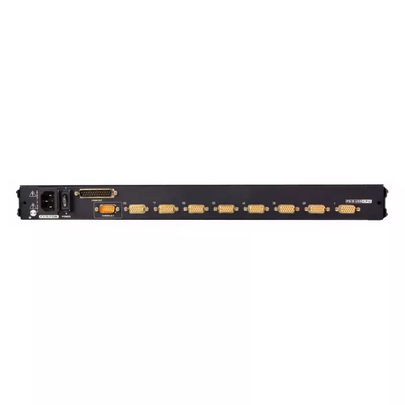 KVM-lüliti ATEN CL5708M rack-kinnitusega Must 1U 17-tolline LCD