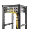 StarTech.com 1U vertikaalne serveririiuli kaablihalduse D-rõngakonks - 1,8x3,9in (4,5x10cm)
