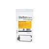 StarTech.com 1U vertikaalne serveririiuli kaablihalduse D-rõngakonks - 1,8x3,9in (4,5x10cm)