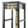 StarTech.com 5-Pack 1U Vertical kaabel Management D-Ring Hooks, kaabel Manager For 19 inch Server Racks/Cabinets, võrk Rack Wire Organizers, kaabel Guide Rings
