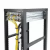 StarTech.com 5-Pack 1U Vertical kaabel Management D-Ring Hooks, kaabel Manager For 19 inch Server Racks/Cabinets, võrk Rack Wire Organizers, kaabel Guide Rings