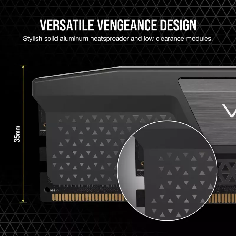 Corsair Vengeance 48 GB (2x24 GB) DDR5-6000 CL30 mälukomplekt, hall