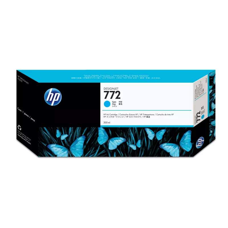 HP 772 300-ml tsüaan DesignJet tindikassett