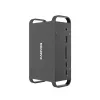 Dokkimisjaam CANYON CNS-HDS95ST — USB-C (USB 3.2 Gen 2) dokkimine 2× HDMI, 2× USB 3.2 Gen1, 2× USB 2.0, Gigabit Ethernet, 100 W, alumiinium, must