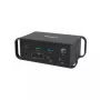 Dokkimisjaam CANYON CNS-HDS95ST — USB-C (USB 3.2 Gen 2) dokkimine 2× HDMI, 2× USB 3.2 Gen1, 2× USB 2.0, Gigabit Ethernet, 100 W, alumiinium, must