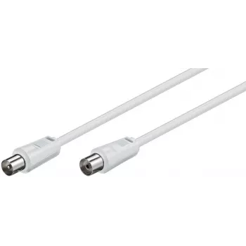 Koaksiaalkaabel Microconnect COAX015W RCA 1,5 m valge