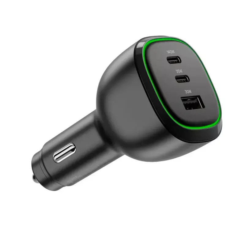 ALOGIC Rapid Power 165W USB-C autolaadija koos 240W laadimiskaabliga