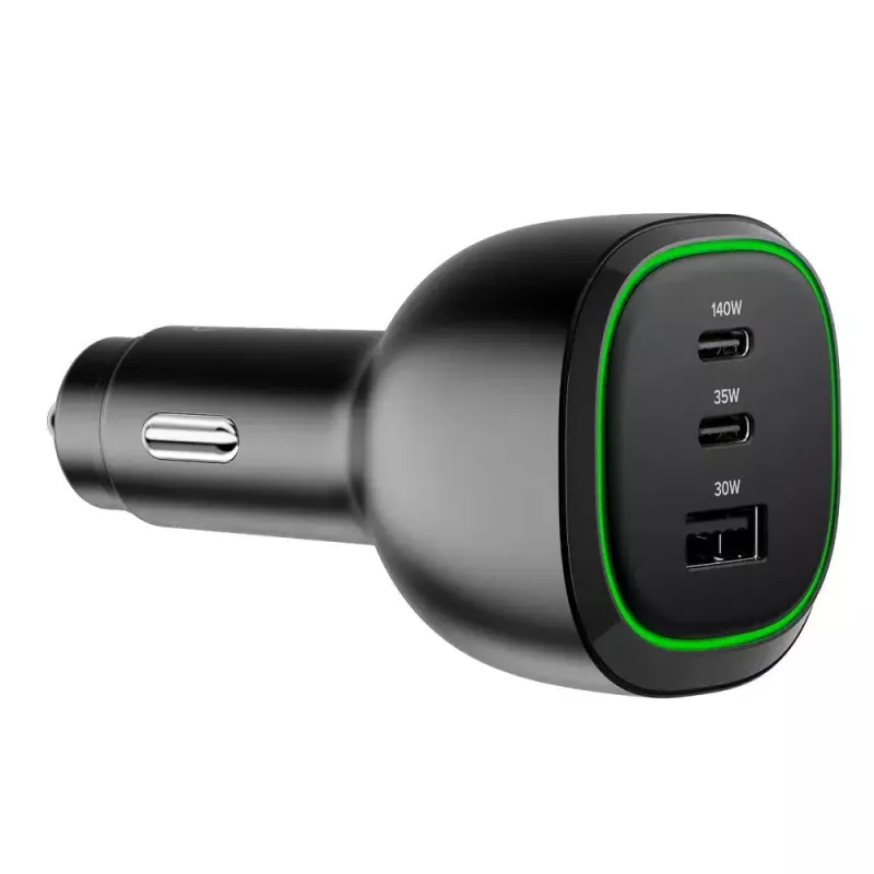 ALOGIC Rapid Power 165W USB-C autolaadija koos 240W laadimiskaabliga