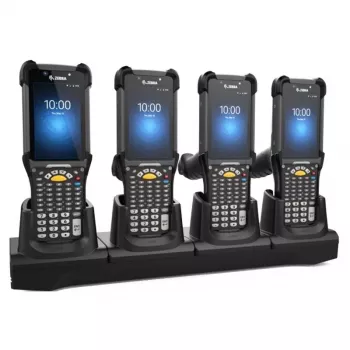 Zebra CRD-MC93-4SCHG-01 mobiilseadme laadija Mobiilarvuti Must Siseruumidesse