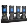 Zebra CRD-MC93-4SCHG-01 mobiilseadme laadija Mobiilarvuti Must Siseruumidesse