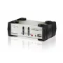 ATEN 2-pordiline USB - PS/2 VGA KVM-lüliti heli ja USB 2.0 jaoturiga (KVM-kaablid kaasas)